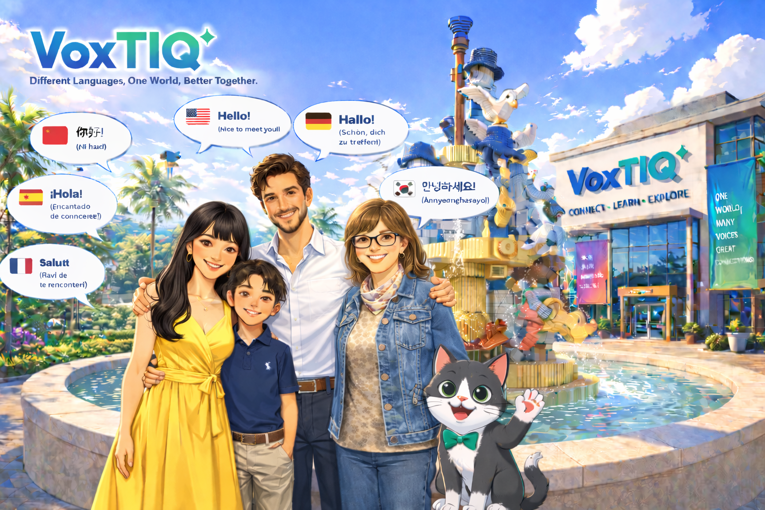 VoxTIQ family conversation